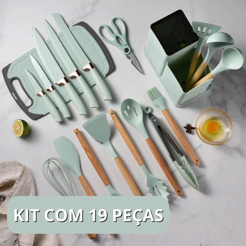 19 Pieces Full Game Kitchen Utensils